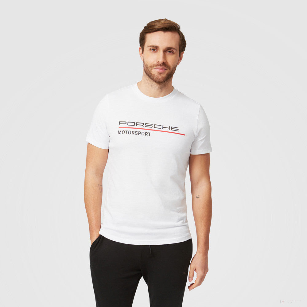 Porsche T-shirt, Motorsport, Blanche, 2022