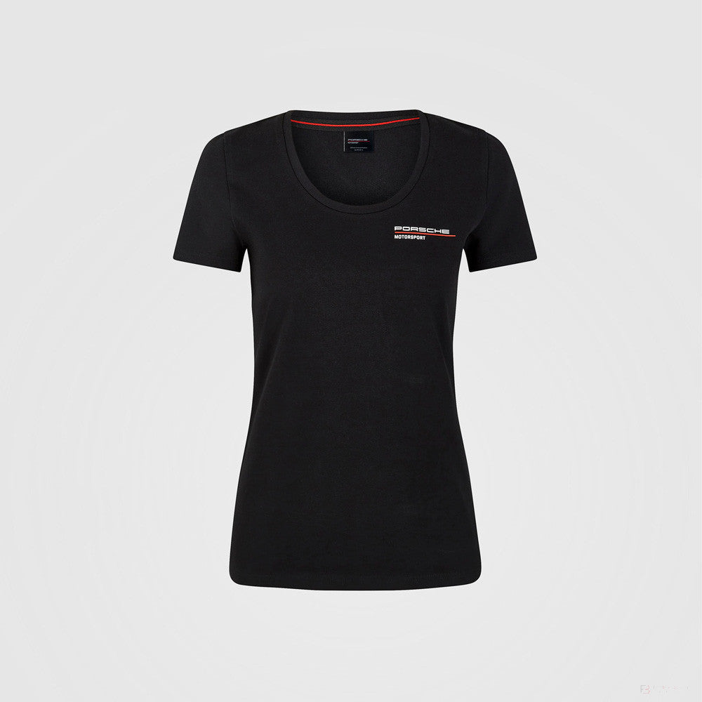Porsche T-shirt Femmess, Motorsport, Noir, 2022 - FansBRANDS®