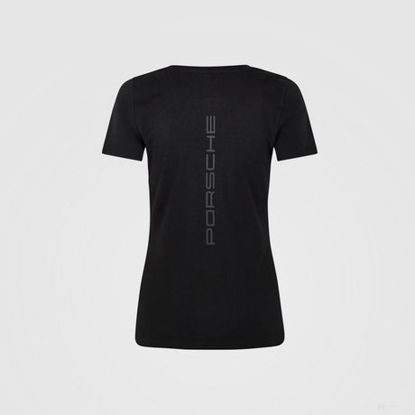Porsche T-shirt Femmess, Motorsport, Noir, 2022