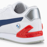 Puma BMW MMS Track Racer Chaussures, 2022, Blanc