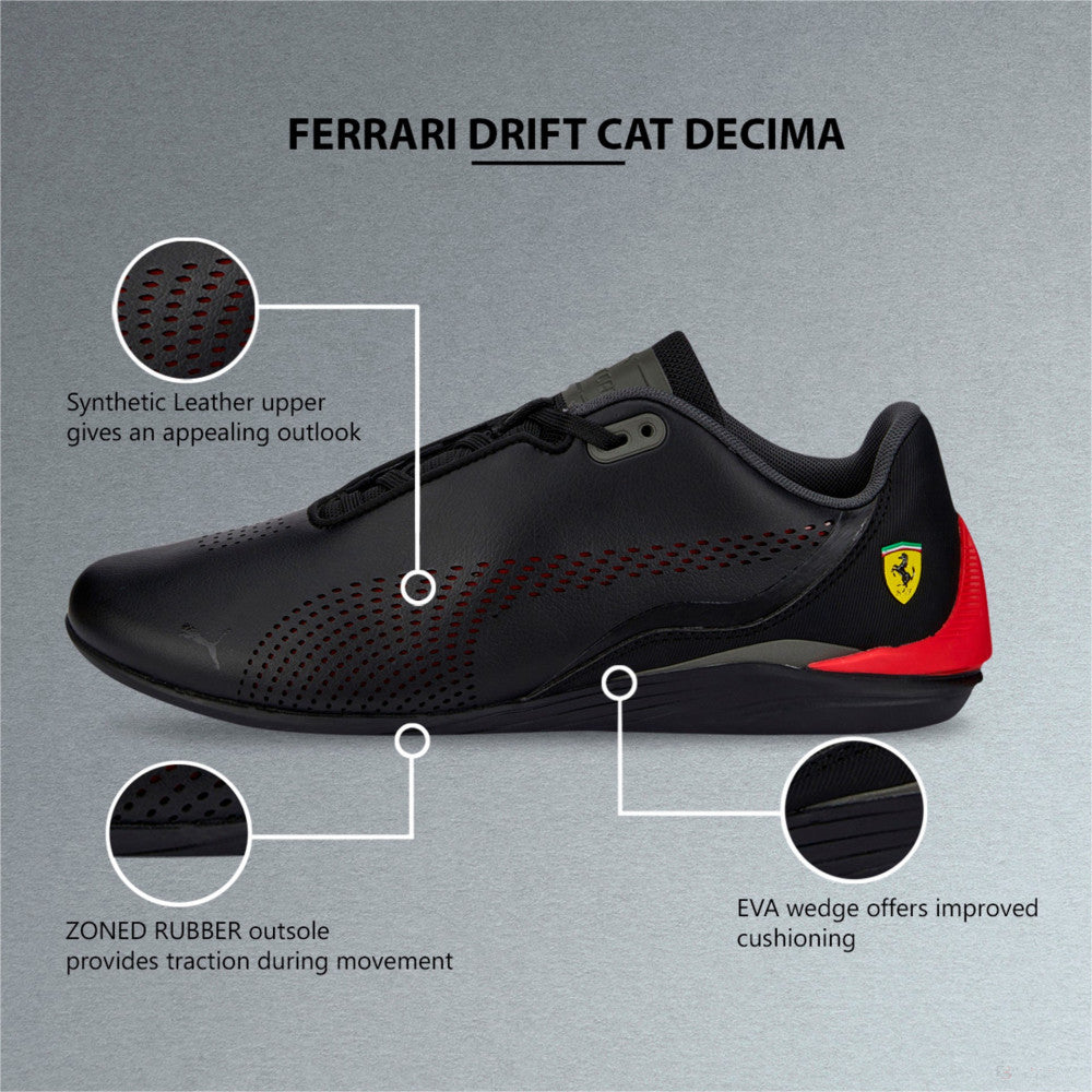 Ferrari Drift Cat Decima Puma Black-Rosso Corsa 2022