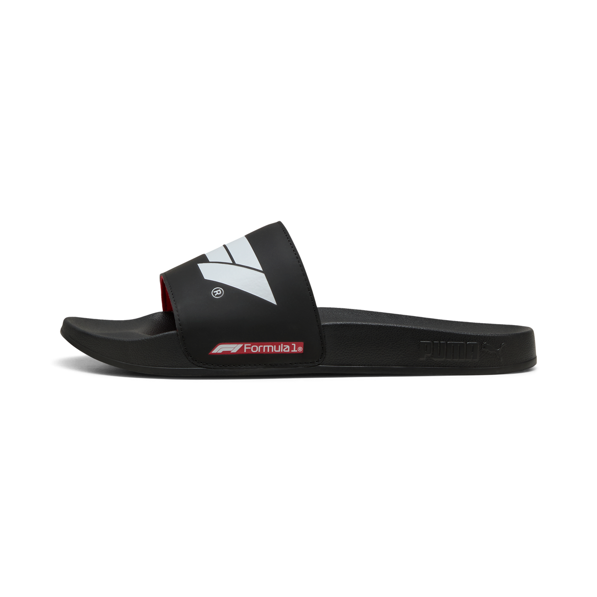 Pantoufles logo F1, Puma, Leadcat 2.0, noir