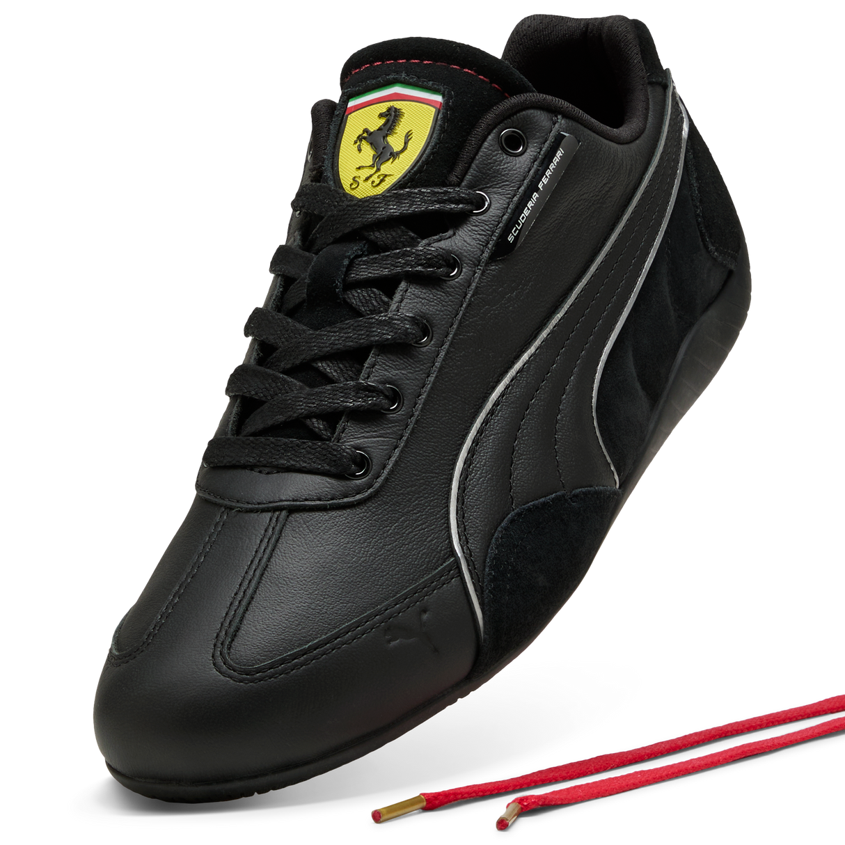 Chaussures Ferrari, Puma, Speedcat, noir-rouge 🔥