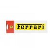Autocollant Scuderia Ferrari, jaune - FansBRANDS®