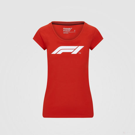 T-shirt col rond Formula 1, Rouge - FansBRANDS®