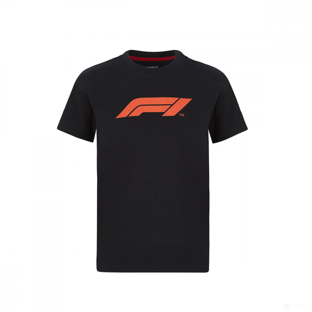 T-shirt col rond Formula 1, noir