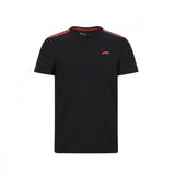T-shirt col rond Formula 1, noir