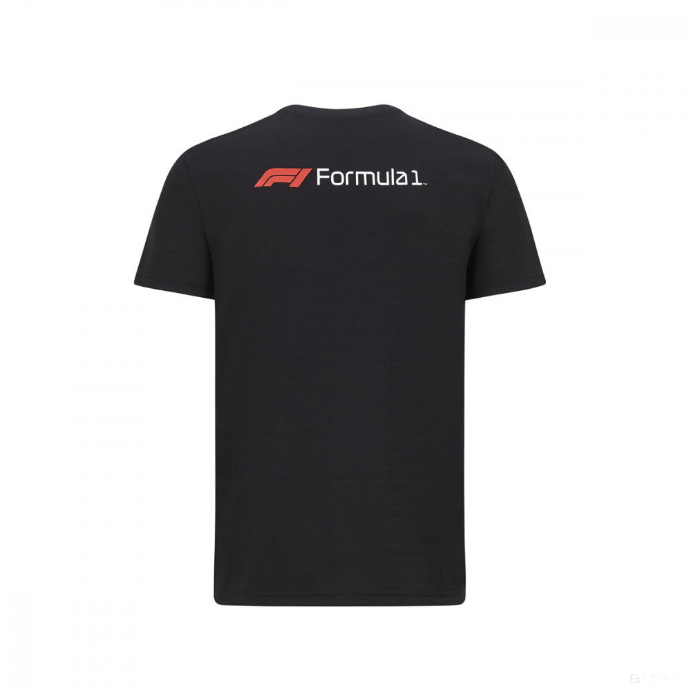 T-shirt col rond Formula 1, noir - FansBRANDS®