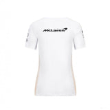 T-shirt col rond McLaren, blanc