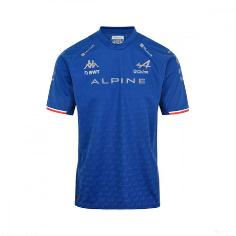 Alpine T-shirt, Esteban Ocon 31 Team, Bleu, 2022 - FansBRANDS®