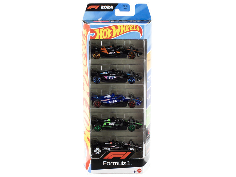 Hot Wheels F1 ensemble, 5pc F1 car dans la boîte
