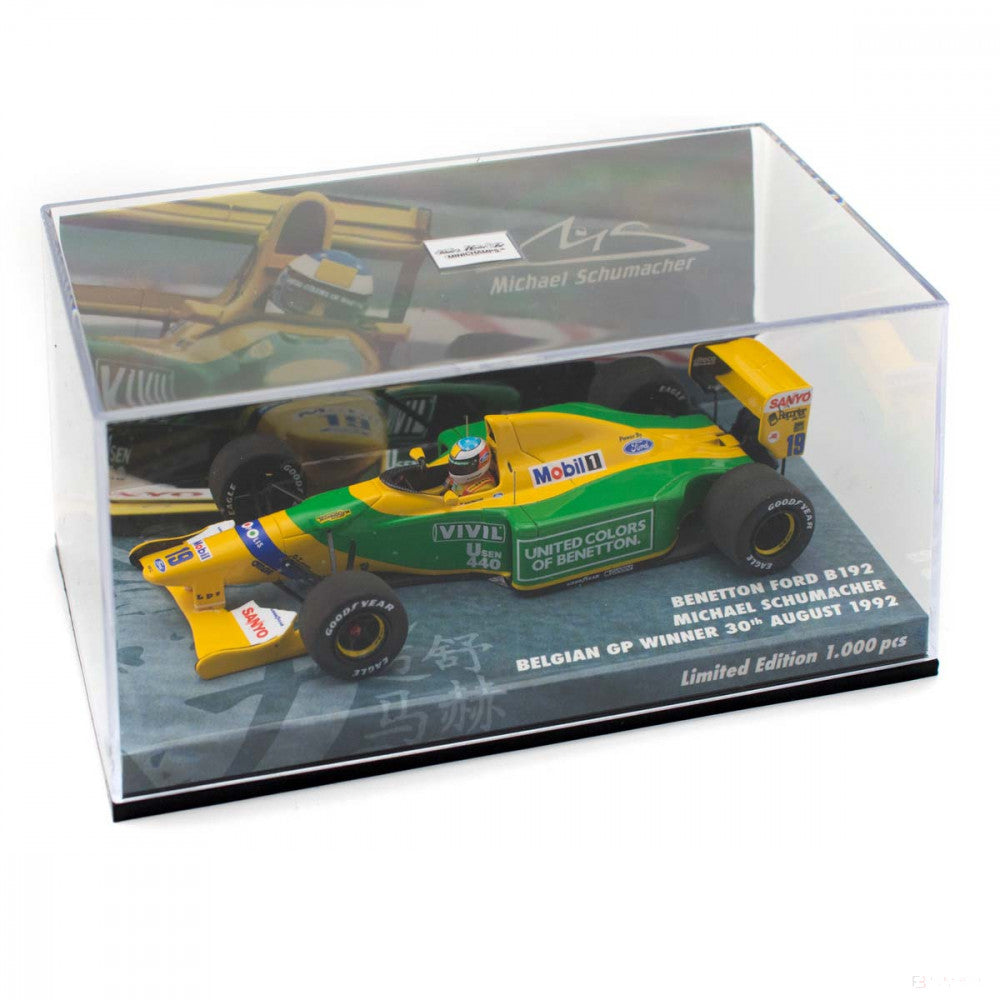 Voiture modèle Michael Schumacher, Jaune - FansBRANDS®