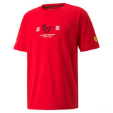 T-shirt col Rond, Puma Ferrari Race StateHommest, Rouge, 2021 - FansBRANDS®