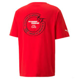 T-shirt col Rond, Puma Ferrari Race StateHommest, Rouge, 2021 - FansBRANDS®