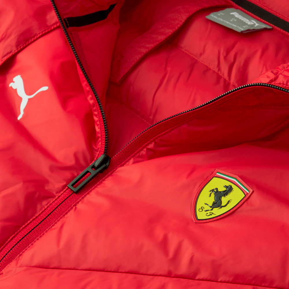 Ferrari Jacket, Puma Race T7 EcoLite Down, Red, 2021