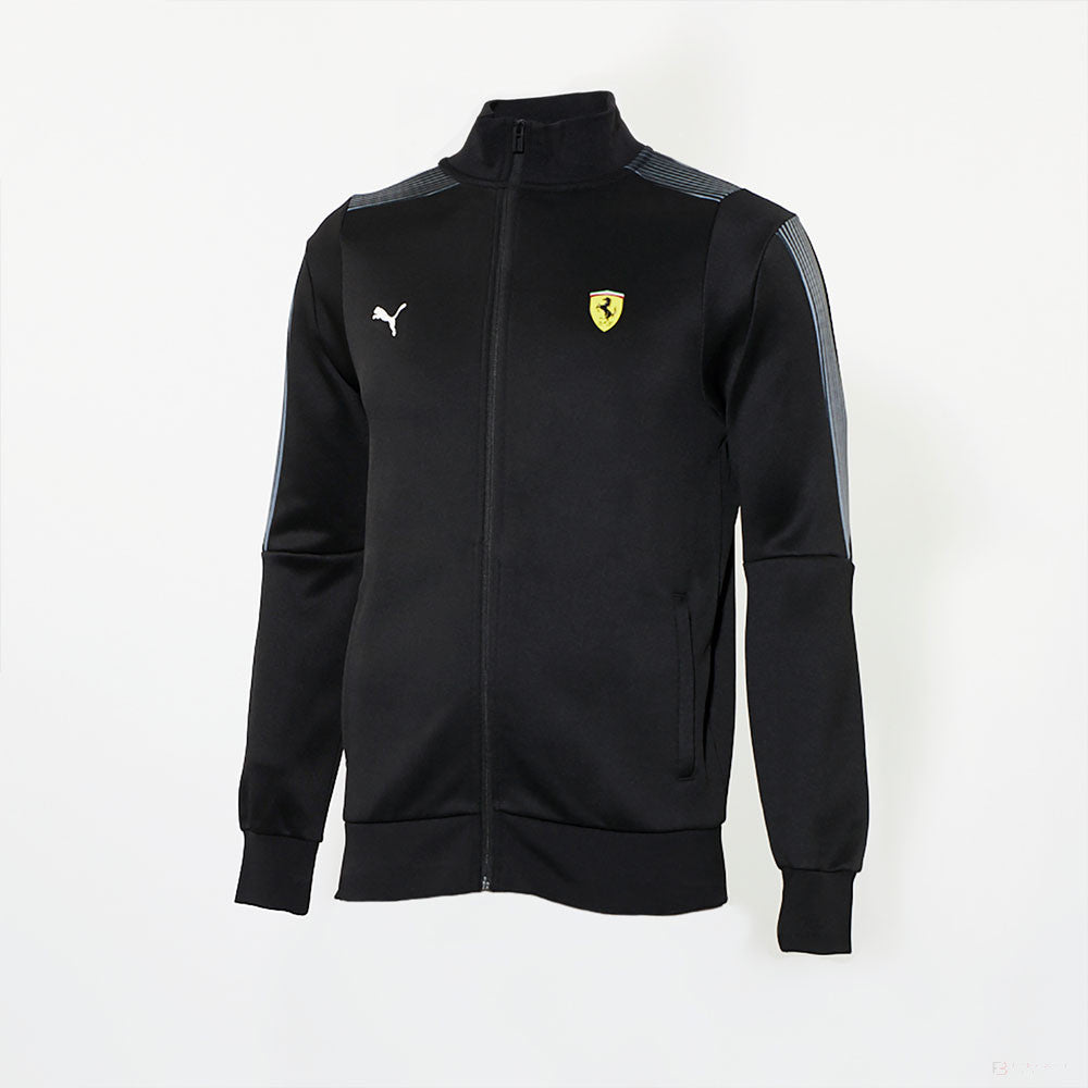 Sweat-shirt, Puma Ferrari Race T7 Track, Noir, 2021