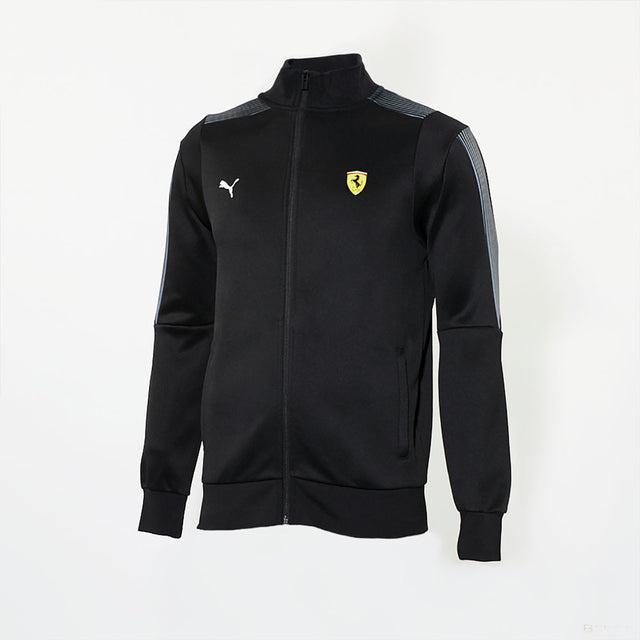 Sweat-shirt, Puma Ferrari Race T7 Track, Noir, 2021 - FansBRANDS®