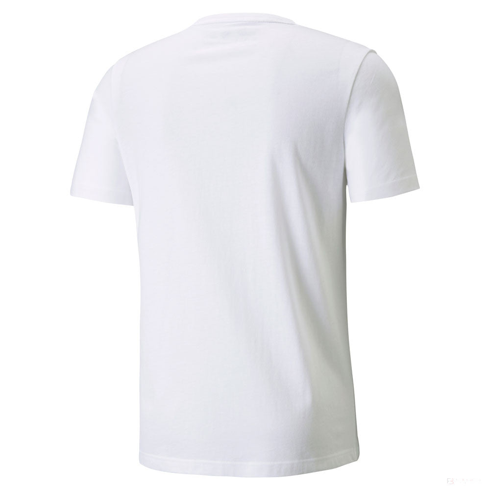 T-shirt col Rond, Puma BMW MMS ESS Logo, Blanc, 2021