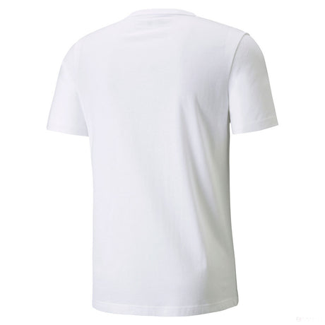 T-shirt col Rond, Puma BMW MMS ESS Logo, Blanc, 2021 - FansBRANDS®