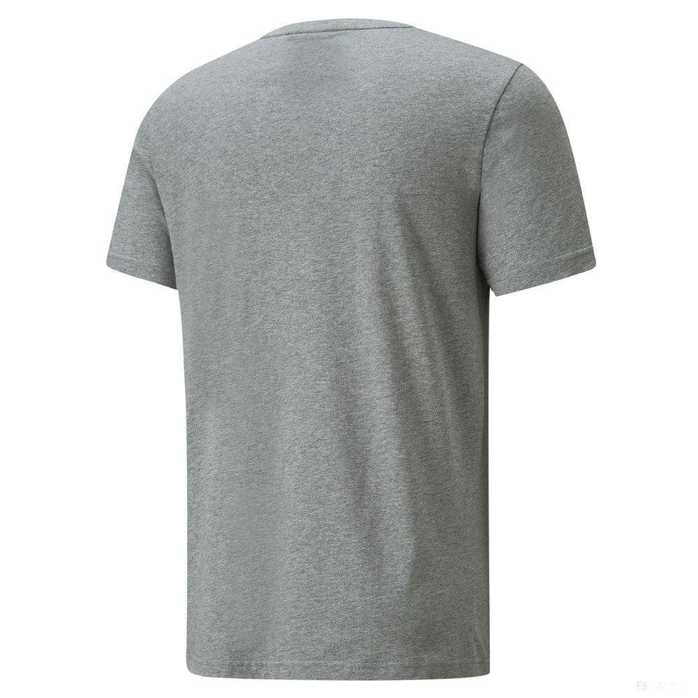 T-shirt col Rond, Puma BMW MMS ESS Small Logo, Gris, 2021 - FansBRANDS®