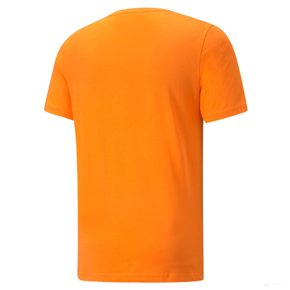 T-shirt col Rond, Puma BMW MMS ESS Small Logo, Orange, 2021