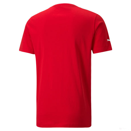 T-shirt col Rond, Puma Ferrari Race graphique, Rouge, 2021 - FansBRANDS®