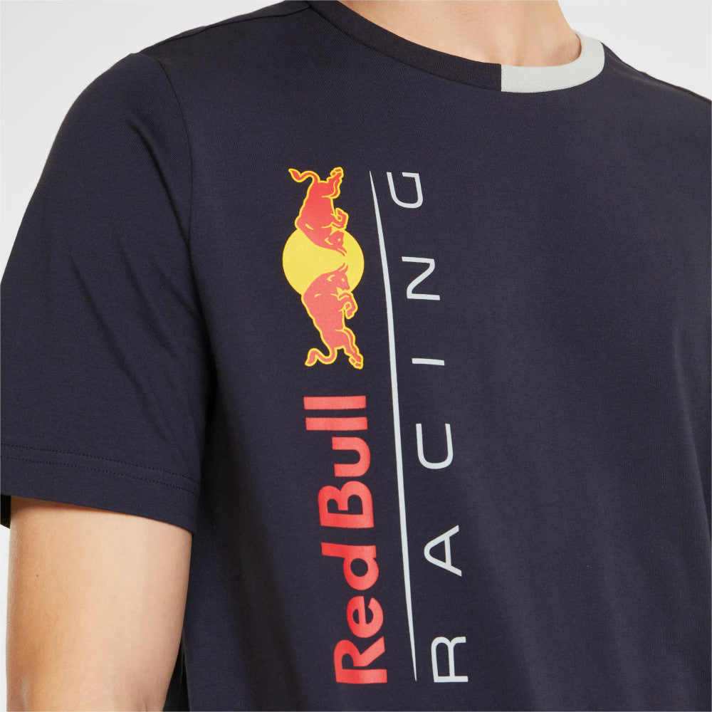 T-shirt col rond, Red Bull Racing, 2022, Bleu