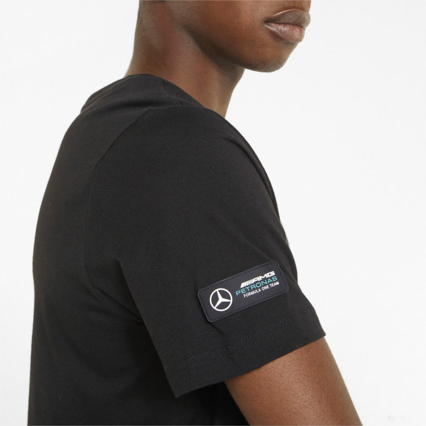 T-shirt col rond, Mercedes, 2022, Noir - FansBRANDS®