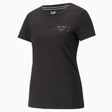 T-shirt col rond, Femmess, Mercedes, 2022, Noir