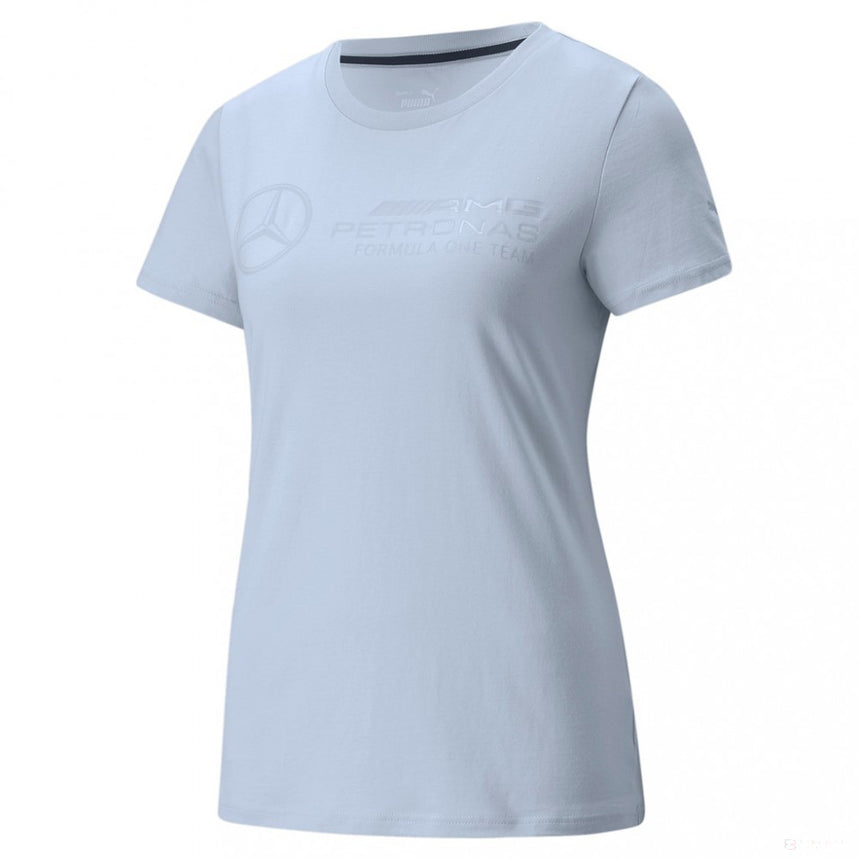 T-shirt col rond, Femmess, Mercedes, 2022, Bleu - FansBRANDS®