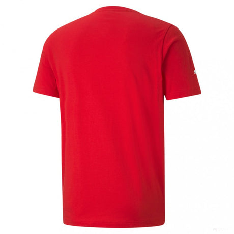 T-shirt col rond, Puma Ferrari, 2022, Rouge - FansBRANDS®