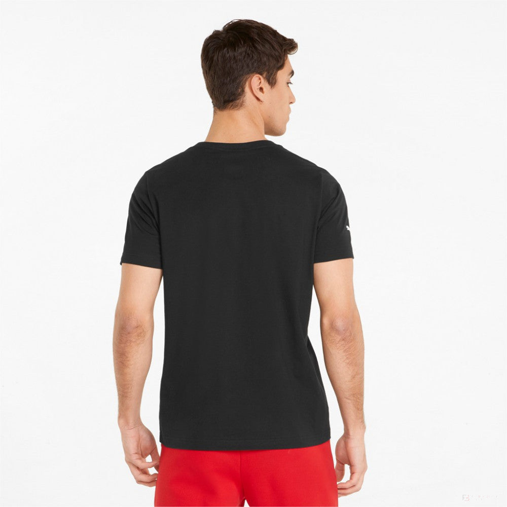 T-shirt col rond, Puma Ferrari, 2022, Noir