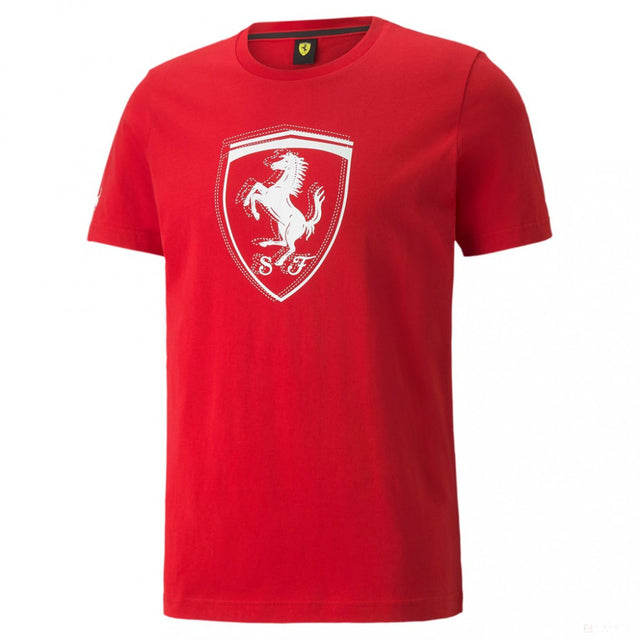 T-shirt col rond, Puma Ferrari, 2022, Rouge - FansBRANDS®