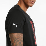 T-shirt col rond, Puma Ferrari, 2022, Noir