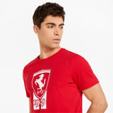 T-shirt col rond, Puma Ferrari, 2022, Rouge