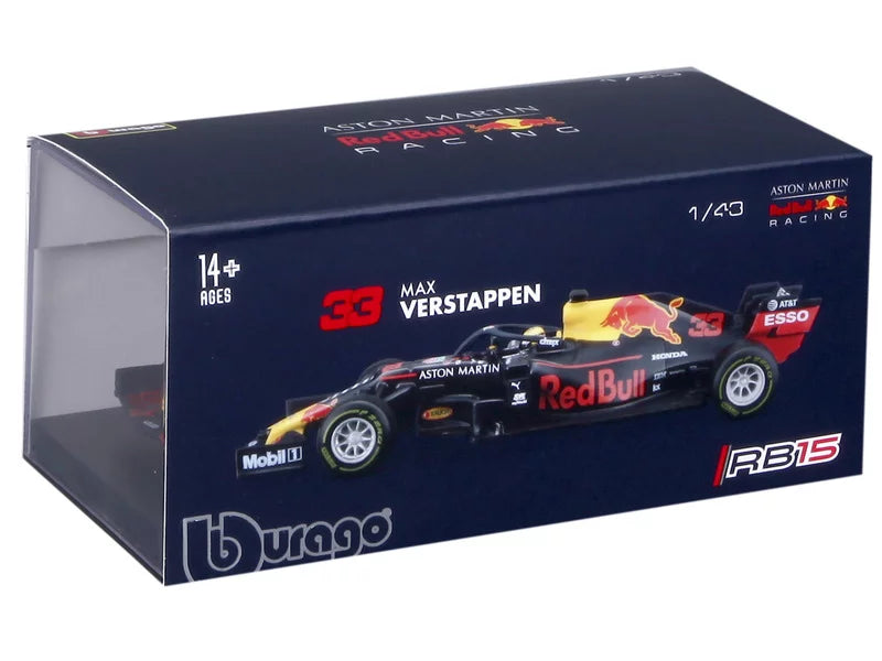 Voiture miniature Red Bull Racing, Max Verstappen, WW N°1 R1, bburago, bleu 🔥