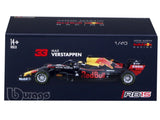 Voiture miniature Red Bull Racing, Max Verstappen, WW N°1 R1, bburago, bleu 🔥