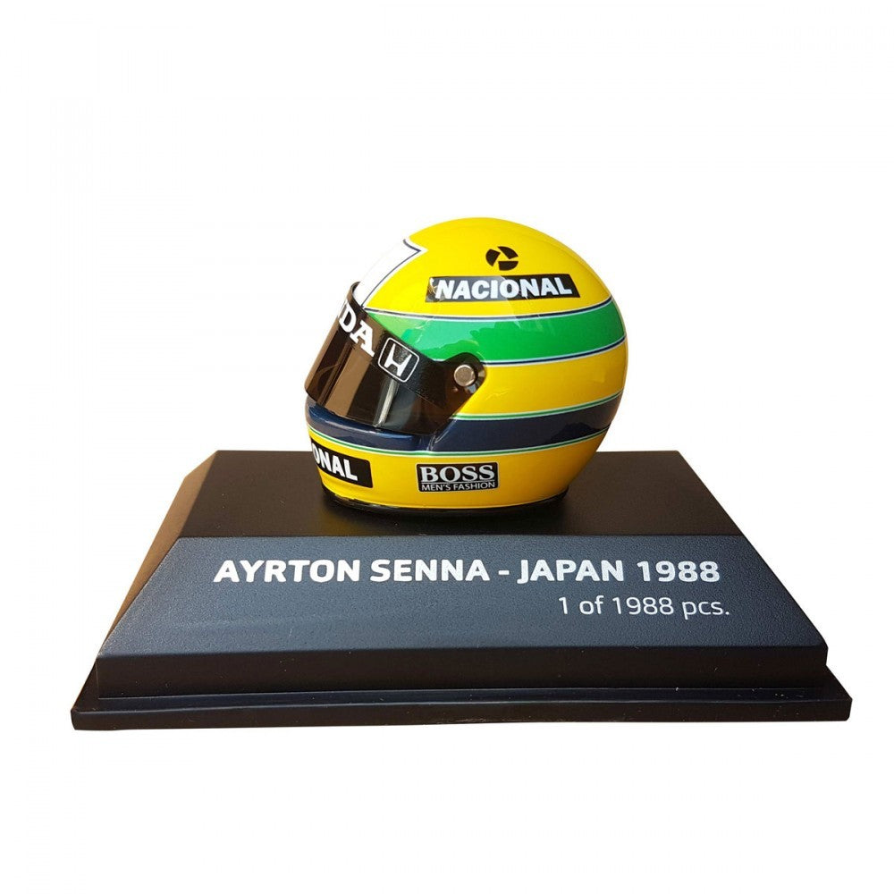 Casque Ayrton Senna, Jaune
