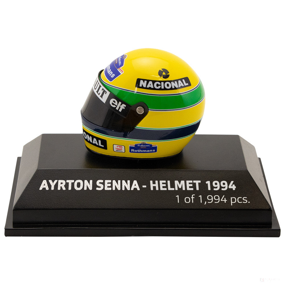 Crash Casque Ayrton Senna, Jaune - FansBRANDS®