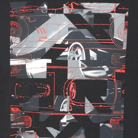 T-shirt col rond Scuderia Ferrari, noir - FansBRANDS®
