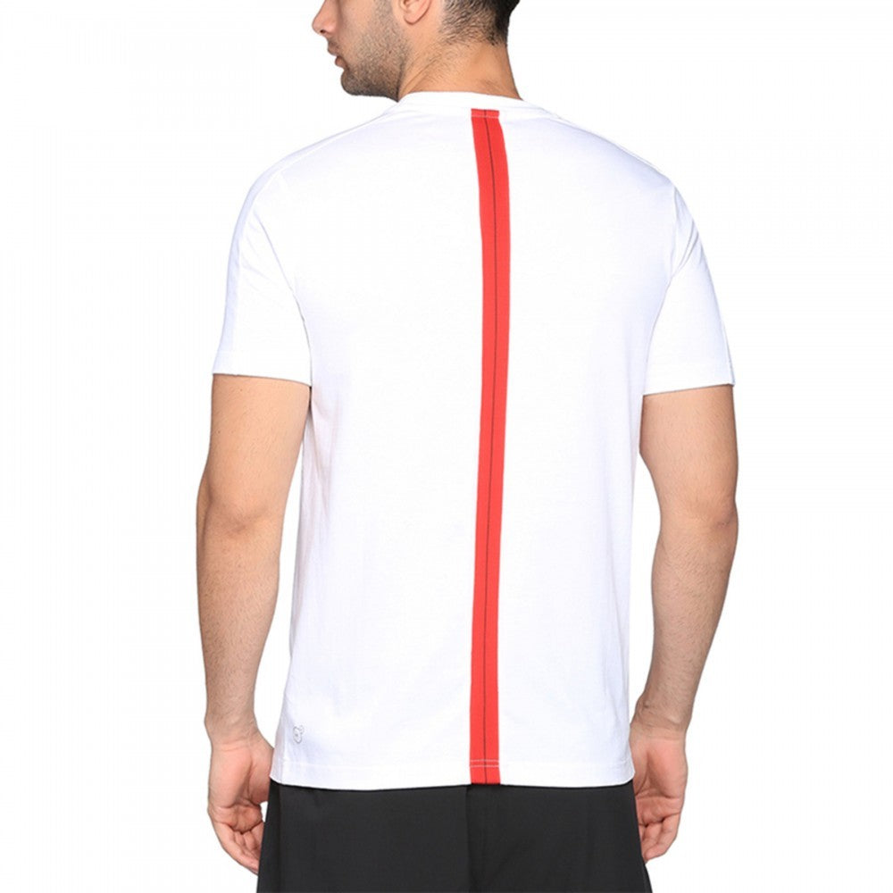 T-shirt col rond Scuderia Ferrari, blanc - FansBRANDS®