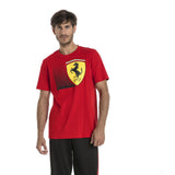 T-shirt col rond Scuderia Ferrari, Rouge - FansBRANDS®