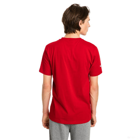 T-shirt col rond Scuderia Ferrari, Rouge - FansBRANDS®
