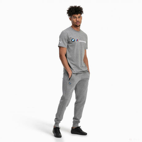 T-shirt col rond BMW Motorsport, gris - FansBRANDS®