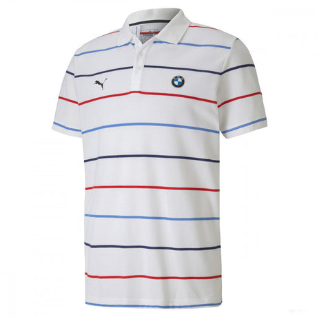 T-shirt col rond BMW Motorsport, blanc - FansBRANDS®