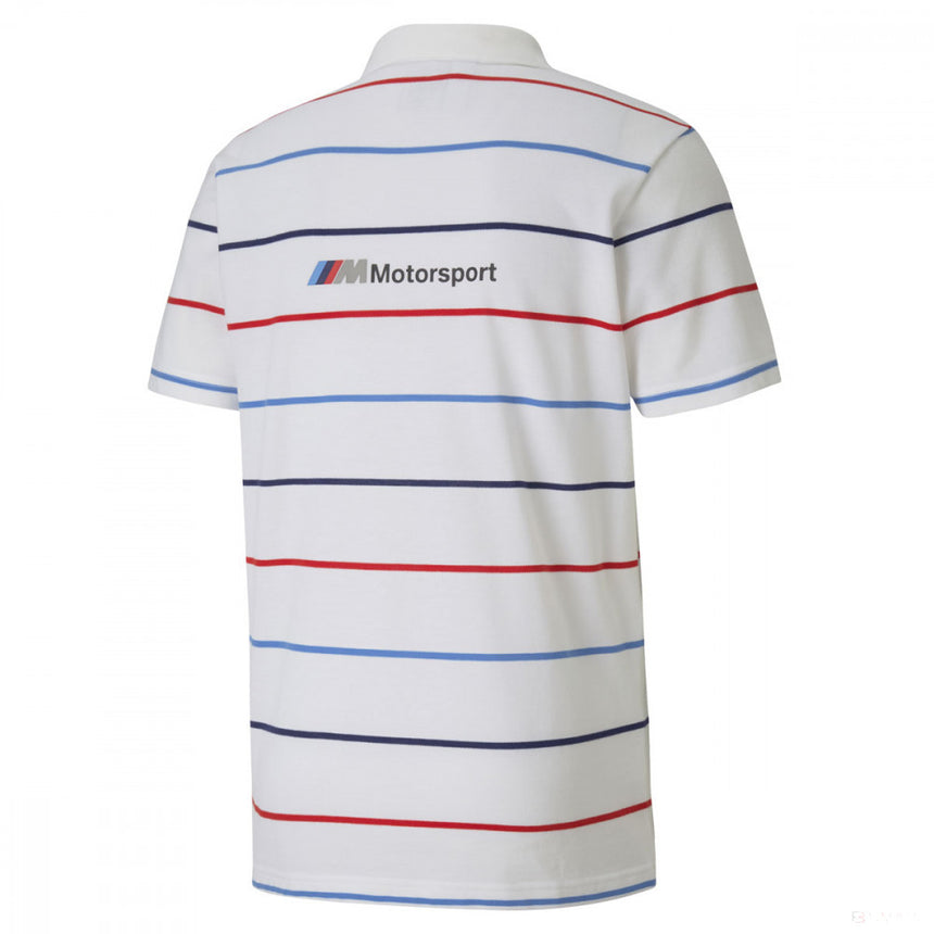 T-shirt col rond BMW Motorsport, blanc - FansBRANDS®