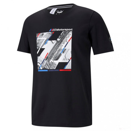 2021, Noir, Puma BMW MMS graphique T-shirt - FansBRANDS®