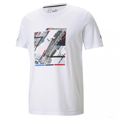2021, blanch, Puma BMW MMS graphique T-shirt - FansBRANDS®