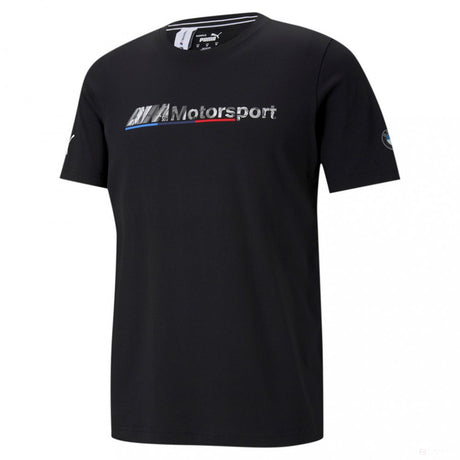 2021, Noir, Puma BMW MMS Logo+ T-shirt - FansBRANDS®