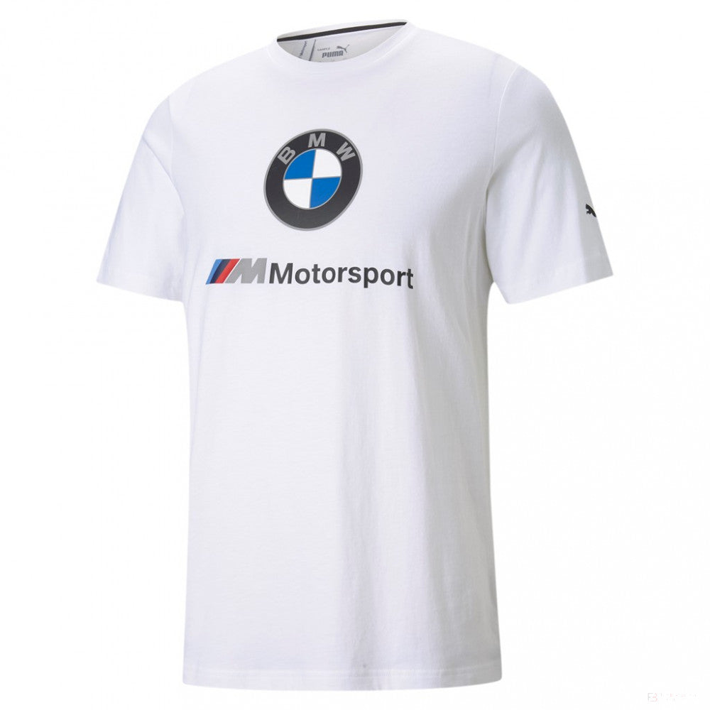 2021, Noir, Puma BMW MMS ESS Logo T-shirt